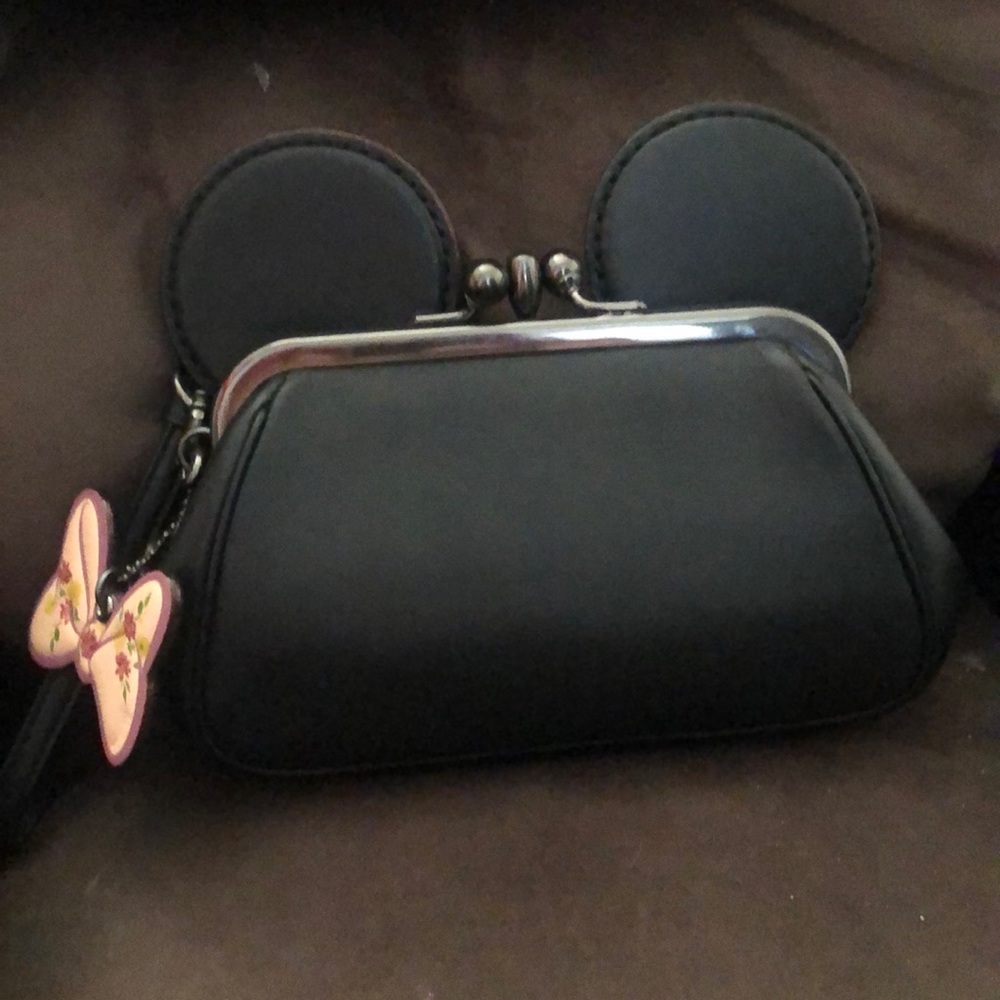 Coach X Disney Kisslock Wristlet